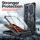For Samsung Galaxy S26 S25 24 S23 S22 Ultra Heavy Duty Metal Aluminum Armor Case