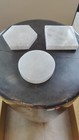 Polished Selenite Charging Station  4   Choose Square  Round Or Hexagonal