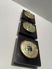 Vtg Weather Station Barometer Thermometer Humidity Hydrometer No Set Key  l 