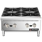24  Gas Range 4 Burner Countertop Gas Stove Grate 100000btu Propane Lp
