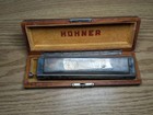 Vintage Hohner Chromonika Iii Harmonica 870 C In Original Box