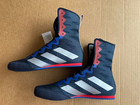 Adidas Box Hog 4 Boxing Boots Hp6880 Blue red Men   s 7 Nwt