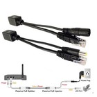10pair 5 5x2 1mm Power Over Ethernet Poe Adapter Injector Splitter Kit Poe Cable