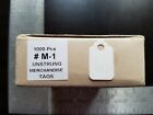 Blank White Merchandise Price Tags Retail Jewelry Large Small No String Unstrung