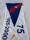 Vintage Yacht Club Burgee Flag Pennant 75th Anniversary Bunting Nautical Boat