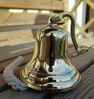 Large 11  Nautical Ship   s Bell Polished Premium Nautical Boat s Bell Maritime