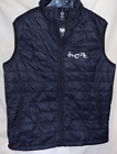 The Cure Concert Tour Crew Puffer Vest Sz S Lighting Rig Prg Independent Rare