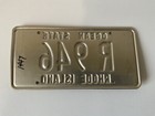 Nice 1970 s 1973 1974 1975 Rhode Island License Plate Cool Number 