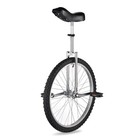 24  Silver Unicycle Cycling Scooter Circus Bike Skidproof Tire Balance Exercise