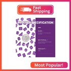 Swpeet 1 Pound Purple Shine Crystal Series Mosaic Tiles Assortment Kit  Square A