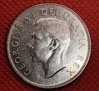 1952 Canada 50 Cents - Sharp Canadian Silver Half Dollar -  0 50 - Silver