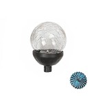 Solar Powered Glass Ball accessories Blue