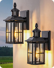 Edishine Modern Exterior Led Wall Light Sconce Outdoor Lights  Dusk To Dawn