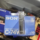 Rare Sony C-74wm 1983 Original Walkman Audio Cassette Tape 74 Min Factory Sealed
