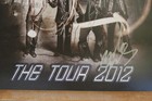 Nikki Sixx Mars Neil Lee Signed Motley Crue Kiss Tour Poster Autographed Dirt