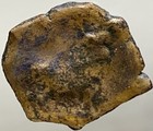 Ancient Celtic Oretani People 100bc-76bc Iberian Rare Coin Bull Crescent Genuine