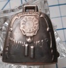 Vintage Birth Record Sterling Silver Baby Rattle 1900s 