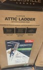 Energy Efficient Insulated Aluminum Attic Ladder  375 Lbs  Load Capacity