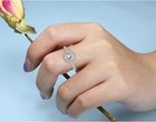 Sterling Silver Urn Ring For Ashes - Women Cremation Memorial Keepsake Ring