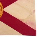 Vintage Cotton Florida State Flag Old Cloth Art Native American Indian Usa