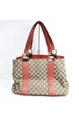 Gucci Hand Bag Brown   Corral Canvas