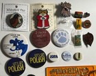 Vintage Pinback Pin Button   Keychain Lot