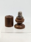 Antique Simons Brothers Sterling Silver Octagon Sz 9 Sewing Thimble In Case