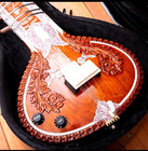 Sitar Electric With Unbreakable Fiber Case Box   Free Shipping