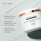 Drmtlgy Microdermabrasion Scrub     Face Exfoliator To Smooth   Polish Dull  Rough