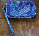 Nwt Vera Bradley Wristlet wallet Batik Leaves