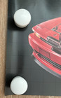 1987 Toyota Supra Turbo Cut Away Double Sided Poster David Kimble 10  X 22 