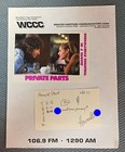 Wccc Radio Production Board  Production Materials  Timecard Used By Howard Stern