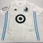 Mls Minnesota United Fc Adidas Climalite Away 2019 Replica Youth Jersey White