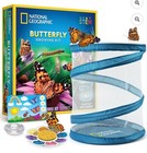 National Geographic Butterfly Growing Kit - Habitat Kit With Voucher Stem New