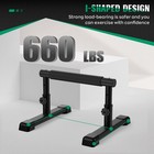 Parallettes Adjustable 7 5x10 6 Inch Push Up Bars Strength Handstand Dip