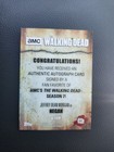Negan 2017 Topps The Walking Dead Jeffrey Dean Morgan On Card Auto  99  Season 7