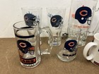 Chicago Bears Drinking Glass Lot Mug Stein Ceramic Coffee Cup Nfl Football Ditka