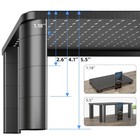 Monitor Stand With Storage Drawer   Desk Organizer Riser For Computer Screens   