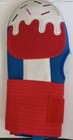 Adult Sliding Mitt - Red Blue - Ice Cream Baseball Hand Guard Protective R Or L