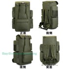 130l High-capacity Tactical Backpack Outdoor Hiking Bag Camping Oxford Cloth