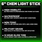 Military Grade Green Glow Sticks - 25 Pack - 12 Hour Bulk Tactical Light Sticks