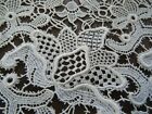 Antique Italian Bobbin Lace Beautiful Trim Linen Busy Design Wide  48  X6 5 