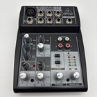 Behringer Xenyx 502 5-input 2-bus Mixer   Ac Adapter Tested   Xm8500 Mic Ac18v