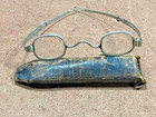 Antique 1800s  Sterling Silver  Reading  Eyeglasses