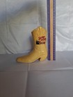Vintage Vase Boot The Original Bobby Mcgees Conglomeration Tan Ceramic