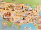 Melissa And Doug United States Of America Wooden Puzzle Capitals Birds New 