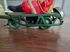 1940 Wind Up Celluloid Santa Claus On Sled 8 5    Occupied Japan Vintage Christmas