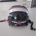 Triple Eight Sweat Saver Helmet Bmx Scooter Skateboard Black 888-06 Size L xl