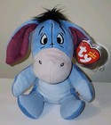 Ty Beanie Babies        Eeyore        6  Disney s Winnie The Pooh Donkey Stuffed Toy New