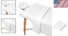Elegant 3-piece Microfiber Massage Table Sheet Set - White Comfort   Durability